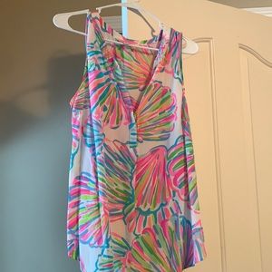 Lilly Pulitzer Silk Top size XL